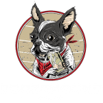 white boozehound sheffield logo cutlery works